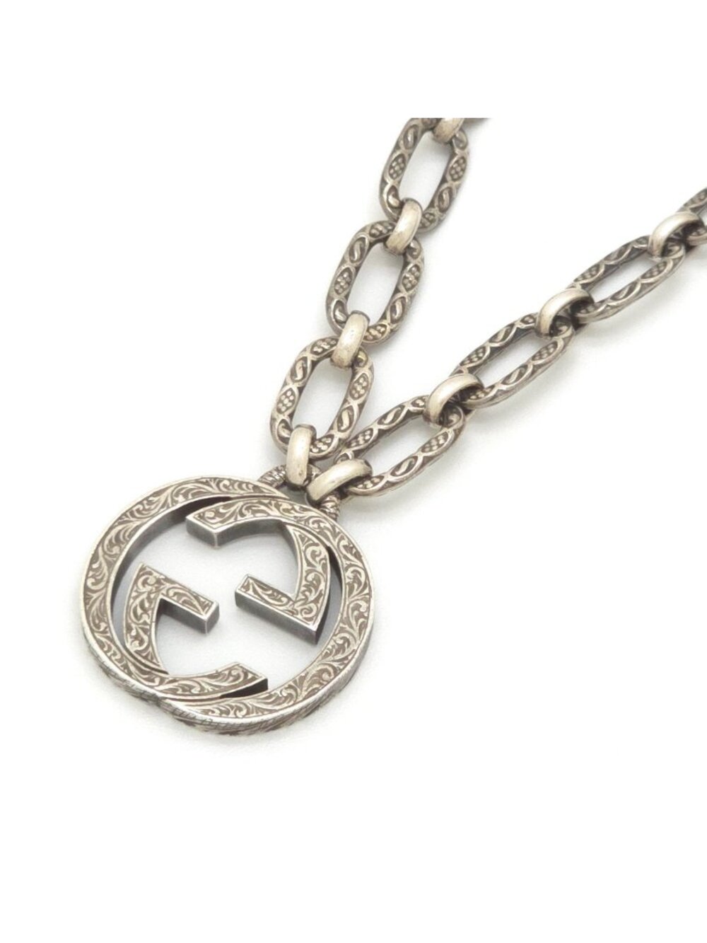 Gucci Interlocking G Necklace Arabesque